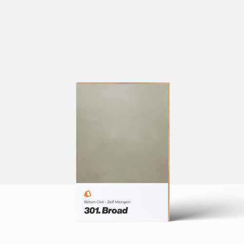 Beton Cire Farbmuster | Selbst Mischen: 301. Breite