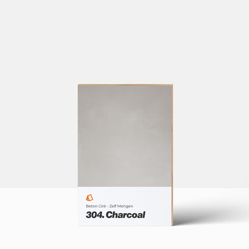 Beton Cire Farbmuster | Selbst Mischen: 304. Anthrazit