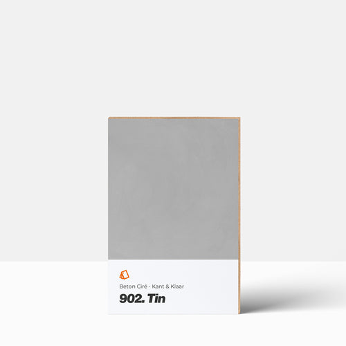 Beton Cire Farbmuster | Fix & Fertig: 902. Tin