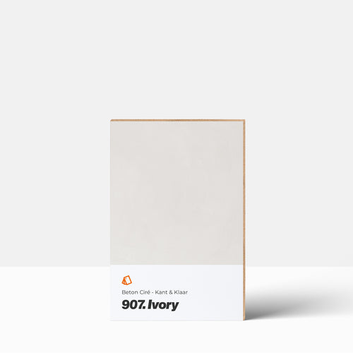 Beton Cire Farbmuster | Fix & Fertig: 907. Ivory