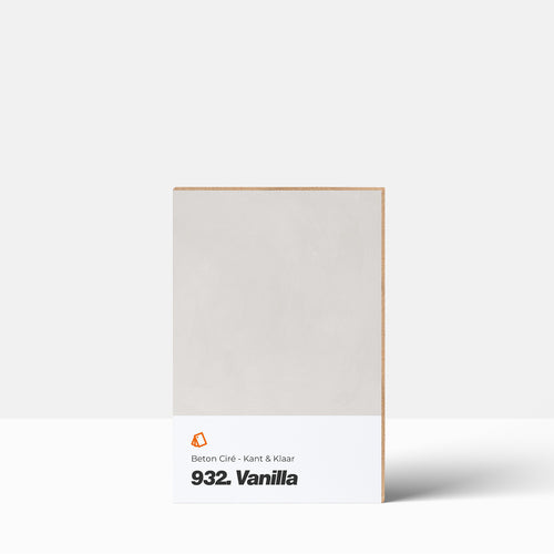 Beton Cire Farbmuster | Fix & Fertig: 932. Vanilla