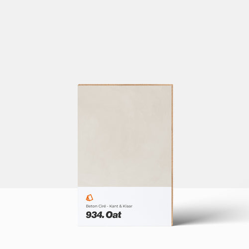 Beton Cire Farbmuster | Fix & Fertig: 934. Oat