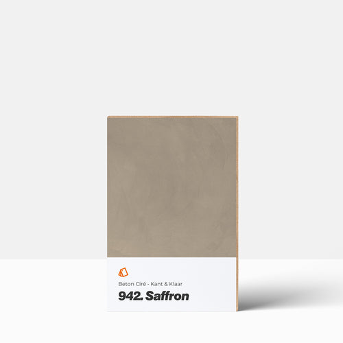 Beton Cire Farbmuster | Fix & Fertig: 942. Saffron
