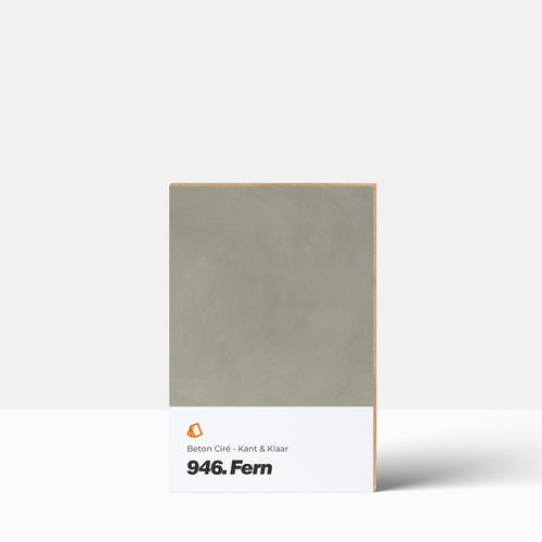 Beton Cire Farbmuster | Fix & Fertig: 946. Fern