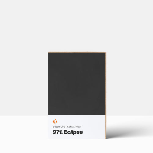 Beton Cire Farbmuster | Fix & Fertig: 967. Coal