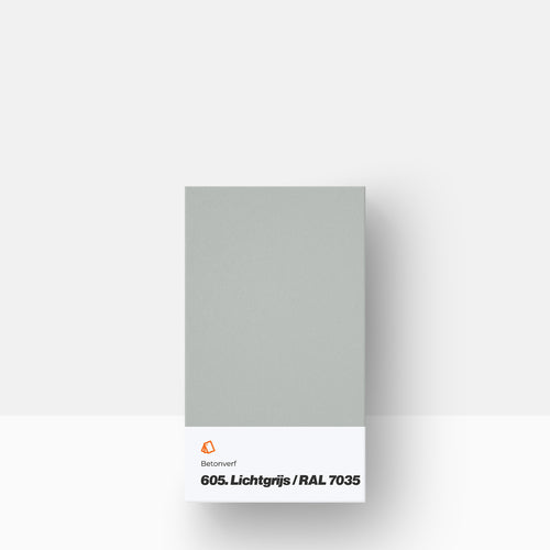 Betonfarbe Farbmuster | Weiß / RAL 9010