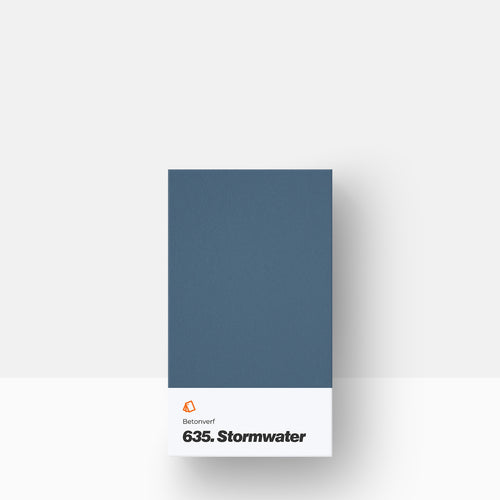 Betonfarbe Farbmuster | Weiß / RAL 9010