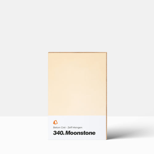 Beton Cire Farbmuster | Selbst Mischen: 340. Mondstein