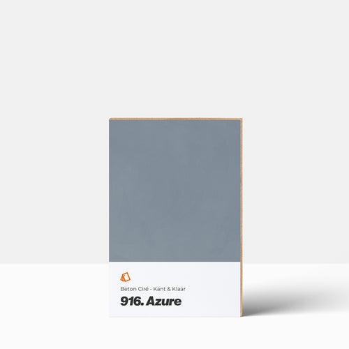 Beton Cire Farbmuster | Fix & Fertig: 916. Azure