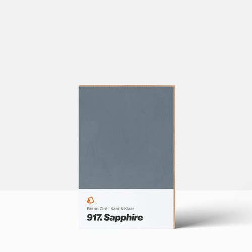 Beton Cire Farbmuster | Fix & Fertig: 917. Sapphire