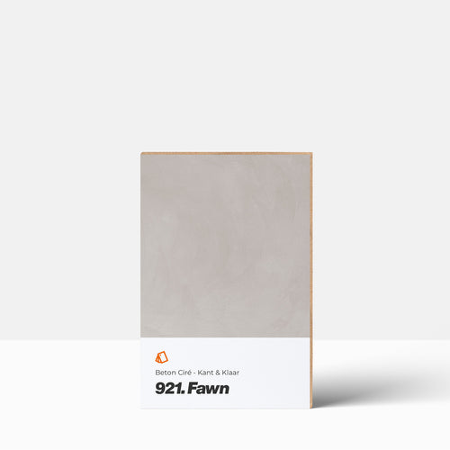 Beton Cire Farbmuster | Fix & Fertig: 921. Fawn