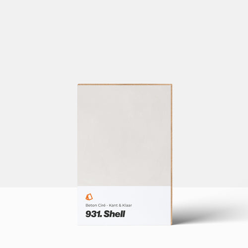 Beton Cire Farbmuster | Fix & Fertig: 931. Shell