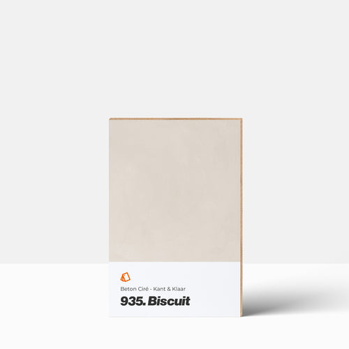 Beton Cire Farbmuster | Fix & Fertig: 935. Biscuit
