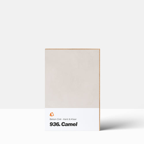 Beton Cire Farbmuster | Fix & Fertig: 936. Camel