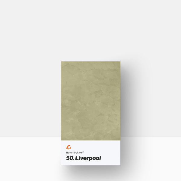 Betonlook verf kleurstaal | 50. Liverpool Betonstunter