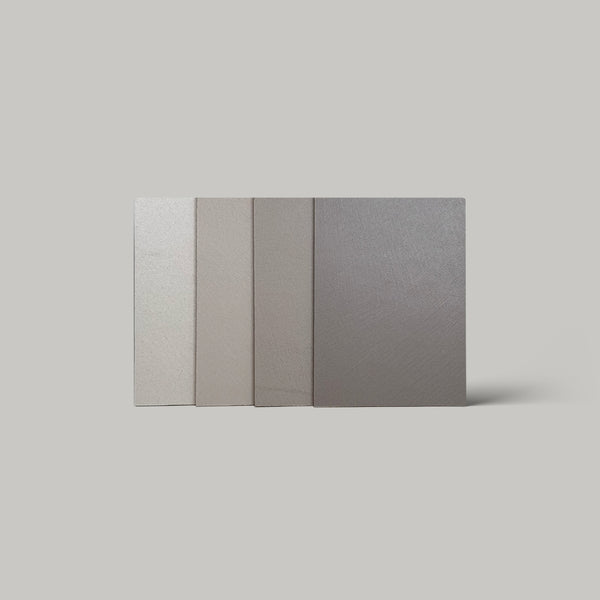 Lavasteen Gietvloer kleurstalenbundel: Cove (grijs warm)