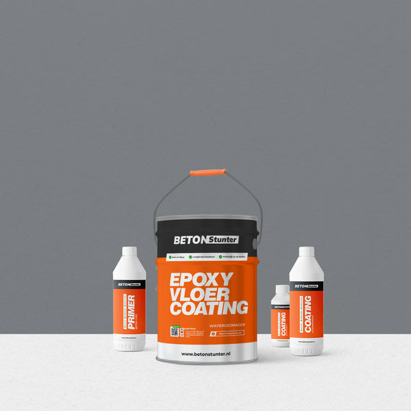 Epoxid <tc>Boden</tc><tc>versiegelung</tc> Paket <tc>|</tc> 2K: Telegrau / RAL 7046 (Neu)