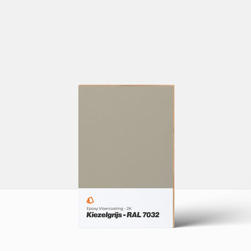 Epoxidharz Bodenbeschichtung Farbmuster | 2K: Kieselgrau / RAL 7032