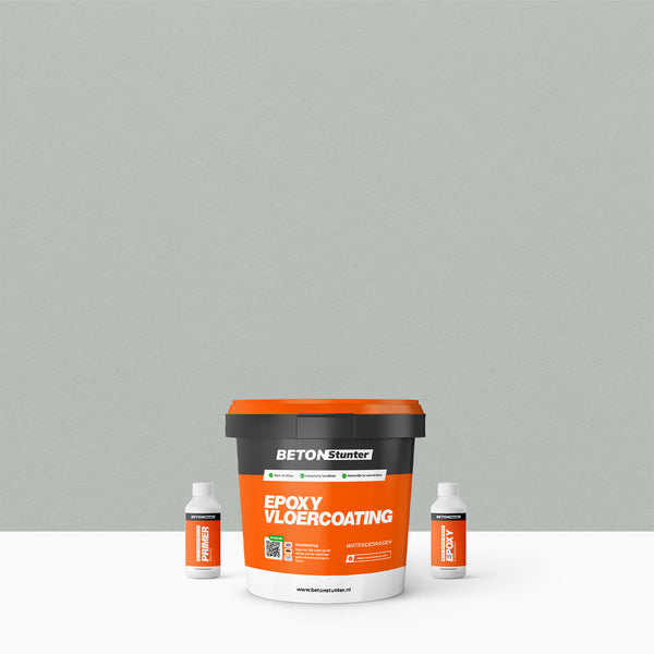 Epoxid <tc>Boden</tc><tc>versiegelung</tc> Paket <tc>|</tc> 2K: Lichtgrau / RAL 7035 (Neu)