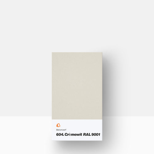 Betonfarbe Farbmuster | Weiß / RAL 9010