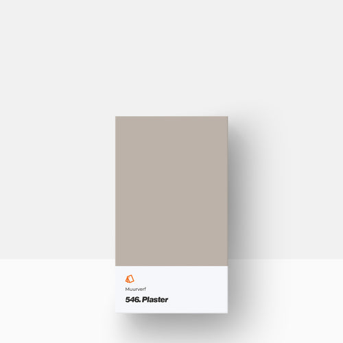 Muurverf kleurstaal | Mat: 546. Plaster