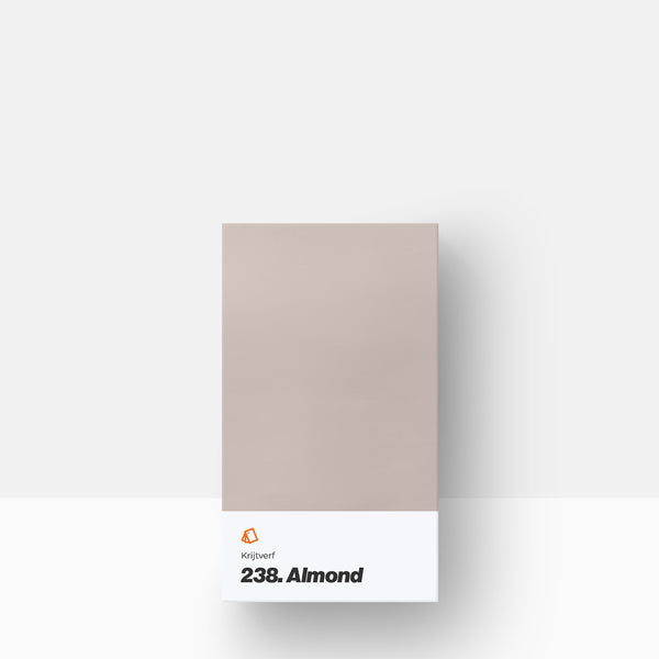 Krijtverf kleurstaal | 238. Almond Betonstunter