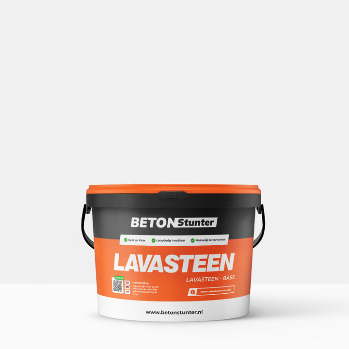 Lavasteen Gietvloer | BASE - A+B Component (laag 1) Betonstunter